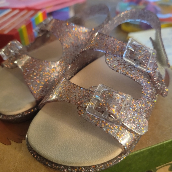 Mini Melissa 2 buckle sandals size 7 - Picture 4 of 4